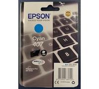 EPSON 407 CARTUCCIA kit ORIGINALE o BK o C o M o Y 41,2/20,3ml 2600/1900 pagine
