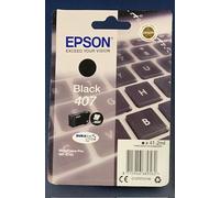 EPSON 407 CARTUCCIA kit ORIGINALE o BK o C o M o Y 41,2/20,3ml 2600/1900 pagine