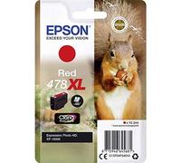 Epson squirrel singlepack red 478xl claria photo hd ink