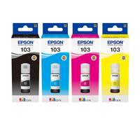 Epson 4X Inchiostro Originale 103 EcoTank L3150 L3151 EcoTank L3110 L3111 Set