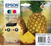 Epson 4x Originale Cartucce 604 workforce WF2910DWF WF2930DWF WF2935DWF