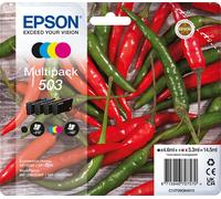 Epson 4X Originali Cartucce 503 HOME XP-5200 XP-5205 WF-2960DWF WF-2965DWF Set