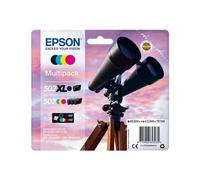 EPSON 502 502XL C13T02W94010 CMYK INCHIOSTRO - 550 PAGINE BIANCO/NERO PER EXPRESSION HOME XP 5105