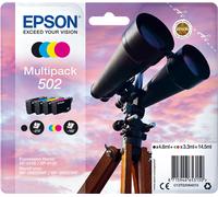Epson 502 Multipack nero / ciano / magenta / giallo Originale C13T02V64010