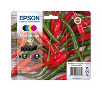Epson 503 cartuccia d'inchiostro 4 pz Originale Resa standard Nero, Ciano, Magenta, Giallo