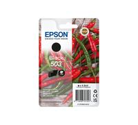 Epson 503 Serie Peperoncini Cartucce per Stampante Getto d'Inchiostro, Formato STD, Stampe Affidabili Casa e Ufficio, Confezione Retail, Confezione Singola 1 Colore, Nero 4.6 ml
