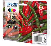Epson 503xl cartuccia d'inchiostro 4 pz originale resa elevata (xl) nero, ciano, magenta, giallo