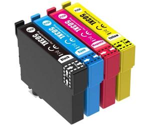 EPSON 503 XL SET 4 Cartucce vuote (1 Nera + 1 per colore) autoresettanti Serie PEPERONCINO