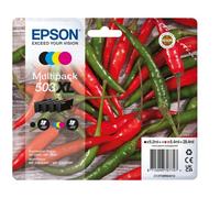 Epson 503XL cartuccia d'inchiostro 4 pz Originale Resa elevata (XL) Nero, Ciano,