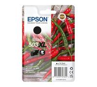 Epson 503XL Serie Peperoncini Cartucce per Stampante Getto d'Inchiostro, Formato XL, Stampe Affidabili Casa e Ufficio, Confezione Retail, Confezione Singola 1 Colore, Nero 9.2 ml