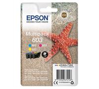 Epson - 603 Stella Marina T03u Standard Multipack 3 Colori-ciano, Magenta, Giallo Epson