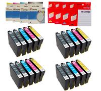 EPSON 603XL CARTUCCE COMPATIBILI NO ORIGINALE BK C M Y 1 4 5 10 15 20 30