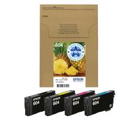Epson 604 Serie Ananas - Cartucce per stampante getto d'inchiostro, Multipack 4