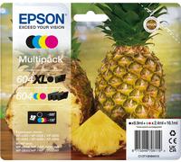 Epson 604XL cartuccia d'inchiostro 4 pz Originale Resa elevata (XL) Nero, Ciano, Magenta, Giallo