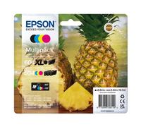 Epson 604XL cartuccia d'inchiostro 4 pz Originale Resa elevata (XL) Nero, Ciano, Magenta, Giallo