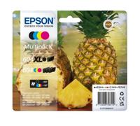 Epson 604XL cartuccia d'inchiostro 4 pz Originale Resa elevata (XL) Nero, Ciano, Magenta, Giallo