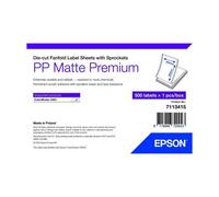 Epson 7113415 etichetta per stampante Bianco Etichetta per stampante autoadesiva