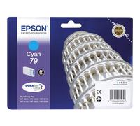 Epson 79 Serie Torre, Cartuccia Originale Getto d'Inchiostro DURABrite Ultra, Formato Standard, Ciano