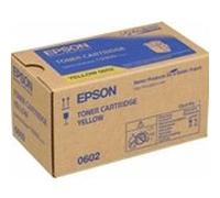 Epson Aculaser C 9300 DTN - Original Epson C13S050602 / 0602 - Yellow Toner Cartridge - 7500 pages