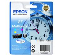 Epson Alarm clock 27 DURABrite Ultra cartuccia d'inchiostro 1 pz Originale Ciano, Magenta, Giallo