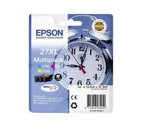 Epson Alarm clock 27XL DURABrite Ultra cartuccia d'inchiostro 1 pz Originale Resa elevata (XL) Ciano, Magenta, Giallo