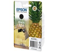 EPSON - Ananas 604 Cartuccia Ink Originale Nero per Expression Home XP-2200 / 4200 / WorkForce WF-2910 Capacit 150 Pagine