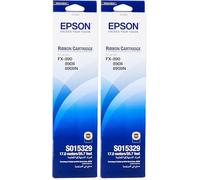 Epson C13S015329 Nastro, Nero (Confezione da 2)