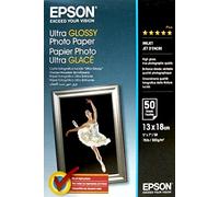 Epson Ultra Glossy Photo Paper - 13x18cm - 50 Fogli ( C13S041944 )