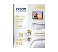 Epson Premium Glossy Photo Paper - Papel fotográfico brillante, 15 hojas