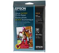 Epson Value Glossy Photo Paper - 10x15cm - 20 Fogli C13S400037