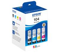 EPSON - C13T00P640 - Epson - ECOTANK 104 MULTIPACK - BK-C-M-G - C13T00P640 - EPST00P640 - Conf. da 1 Pz. - C13T00P640