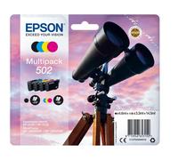 Epson C13T02V64010 502 Cartuccia D'Inchiostro Pacco Multiplo BK,C,M,Y 4,6ml