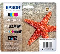 Epson 603 XL cartuccia d'inchiostro 1 pz Originale Resa elevata (XL) Nero, Ciano, Magenta, Giallo