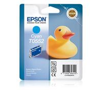 EPSON C13T05524010 Cartuccia Ink Originale Ciano per Epson Stylus Foto RX420/425 Capacità 290 Pagine