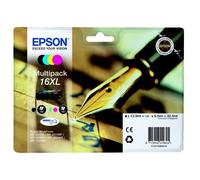 Epson C13T16364012 16XL Cartuccia D'Inchiostro Pacco Multiplo BK,C,M,Y XL