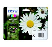 Epson C13T18064010 18 Multipack Cartucce Bk,C,M,Y 175pg + 3x180pg, 1x5ml