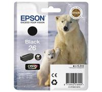 EPSON - C13T26014020 Cartuccia Ink Originale Nera per Epson Premium Expression XP-510 Capacit 220 Pagine
