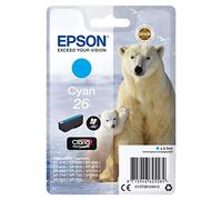 C13T26124022 Epson Cartuccia Ink Orso Polare 26 Ciano