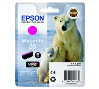 Epson C13T26134012 26 Inchiostro Magenta 300 Pagine 4.5ml per Epson XP 600