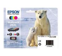 EPSON C13T26364020 26XL multipack originale nero / ciano / magenta / giallo 2.500 copie