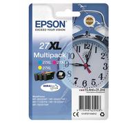 Epson Alarm clock 27XL DURABrite Ultra cartuccia d'inchiostro 1 pz Originale Resa elevata (XL) Ciano, Magenta, Giallo