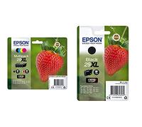 Epson C13T29964022 Cartuccia Originale Getto D'Inchiostro, Multi-Pack Xl & C13T29914022 Cartuccia D'Inchiostro, Xl