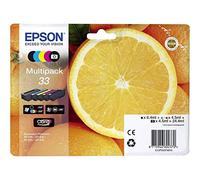 Epson T33 C13T33374011 colore (CMYK) multipack di cartucce originali