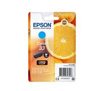 EPSON C13T33424012 T3342 33 CARTUCCIA ORIGINALE CIANO 300 pagine 4,5ml