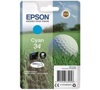 Epson Golf ball Singlepack Cyan 34 DURABrite Ultra Ink