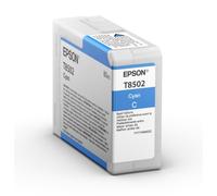 Epson C13T850200 T8502 Inchiostro Ciano, Contenuto 80 ML per Surecolor Sc-P 800