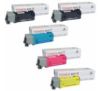 EPSON C2900 KIT 4 5 TONER COMPATIBILI NO OEM BK C M Y 3000/2500 pagine
