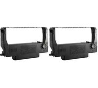 Epson C43S015374 Nastro Registratore di Cassa, Nero (Confezione da 2)
