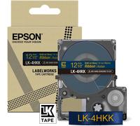 Epson Nastro originale satinato per etichettatrici LK-4HKK C53S654002 oro/blu 12 mm 5 m