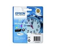 Epson Alarm clock 27XL DURABrite Ultra cartuccia d'inchiostro 1 pz Originale Resa elevata (XL) Ciano, Magenta, Giallo